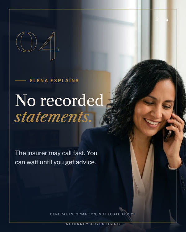 Slide: No recorded statements